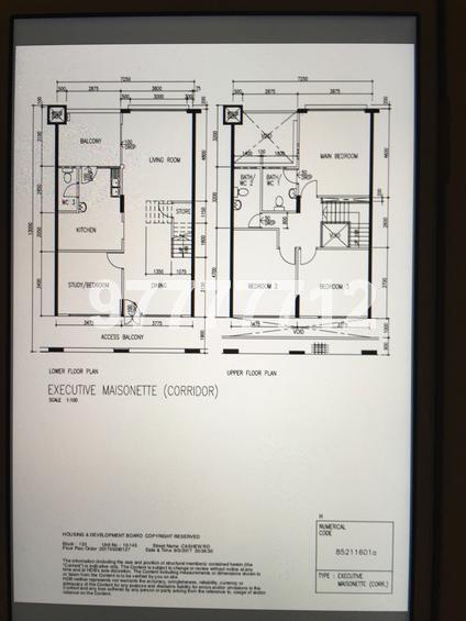 Blk 133 Cashew Road (Bukit Panjang), HDB Executive #139503872